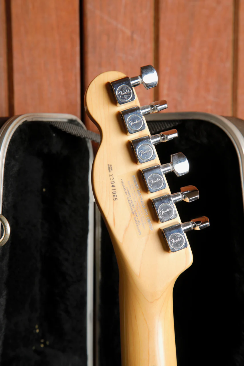 Fender American Telecaster Black Electric Guitar 2002 Pre-Owned - Image 14