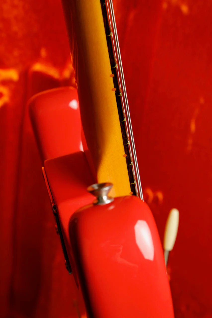 Fender American Vintage II 1961 Stratocaster Fiesta Red Electric Guitar 2023 Pre-Owned - Image 12