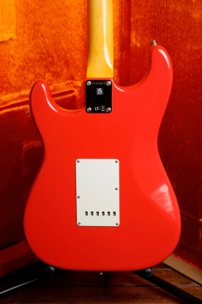 Fender American Vintage II 1961 Stratocaster Fiesta Red Electric Guitar 2023 Pre-Owned - Image 13
