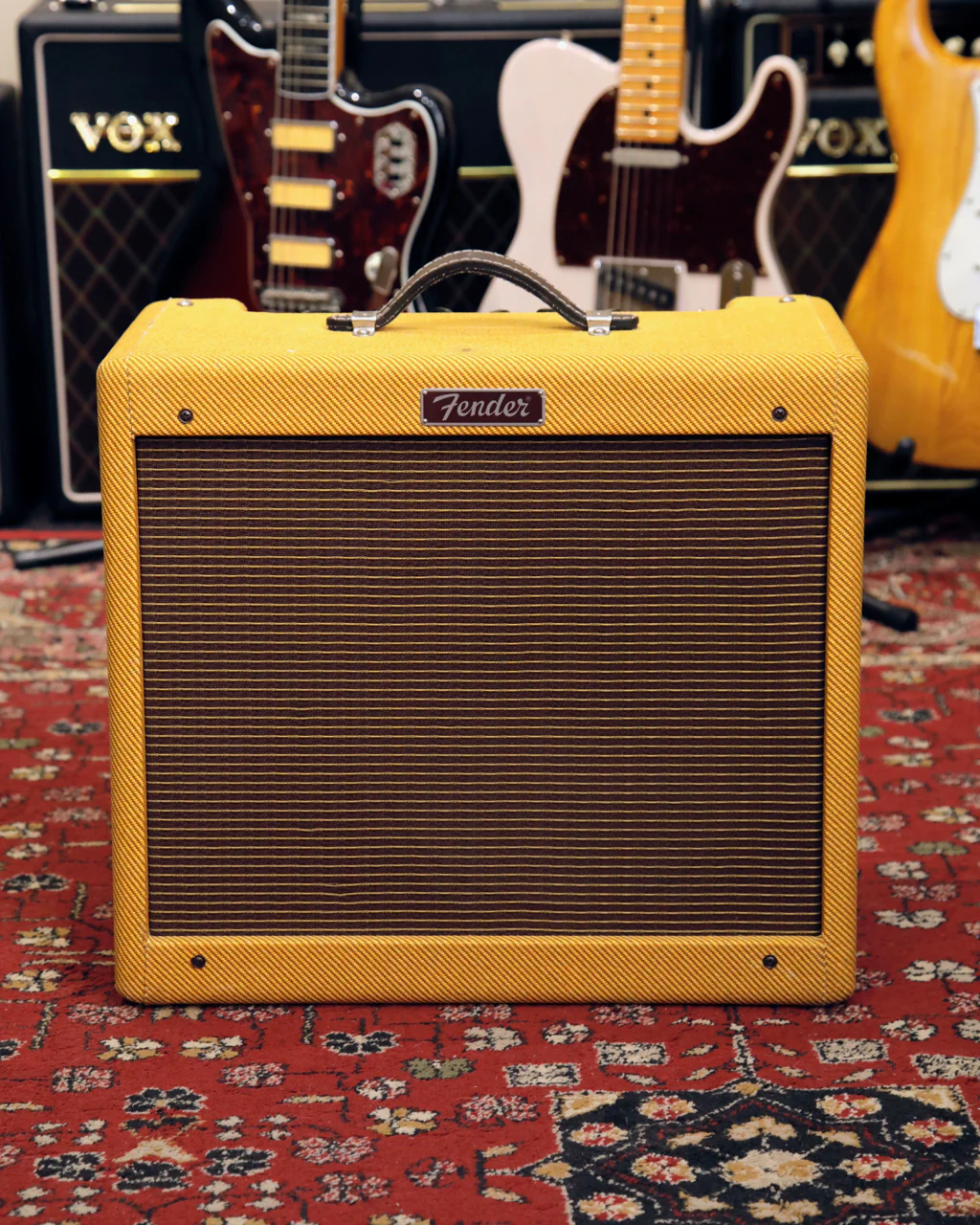 Fender Blues Junior Lacquered Tweed 15W 1x12 Valve Combo Pre-Owned
