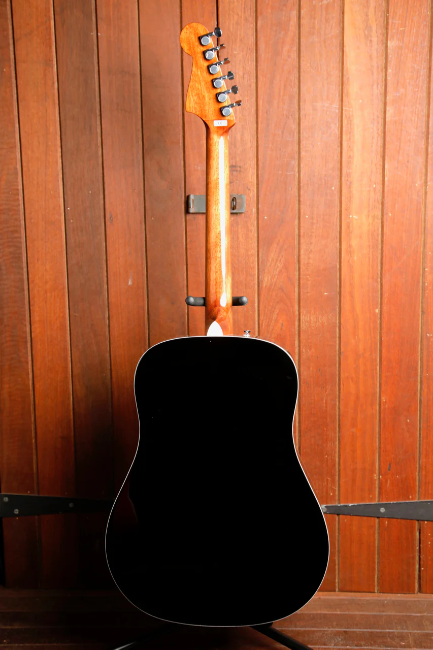 Fender California Standard Redondo Black Acoustic Guitar - Image 11