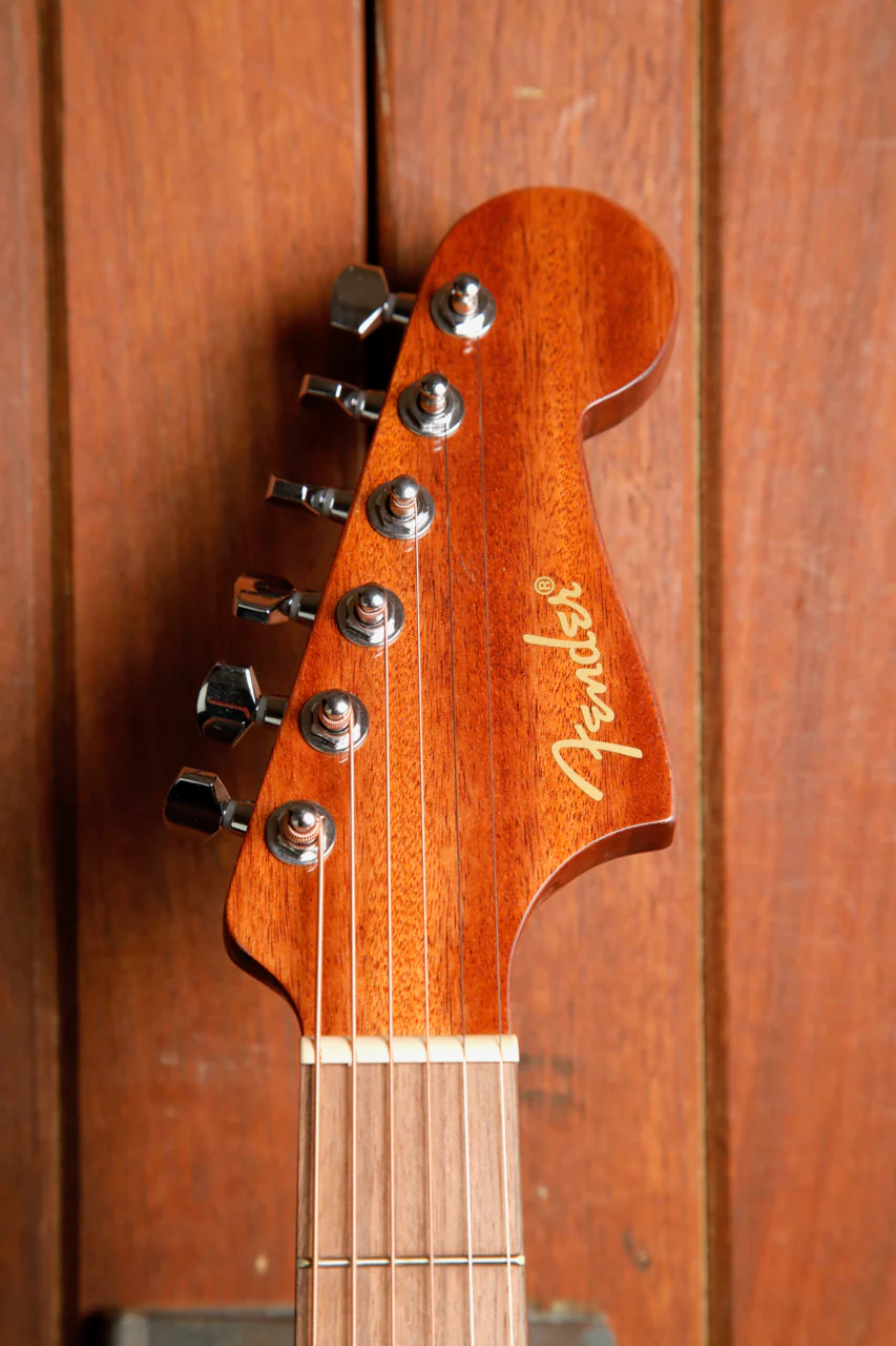 Fender California Standard Redondo Black Acoustic Guitar - Image 3