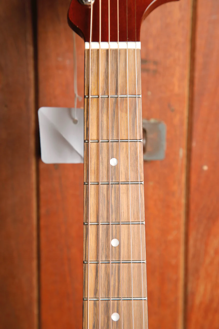 Fender California Standard Redondo CE Fiesta Red Acoustic-Electric Guitar - Image 4