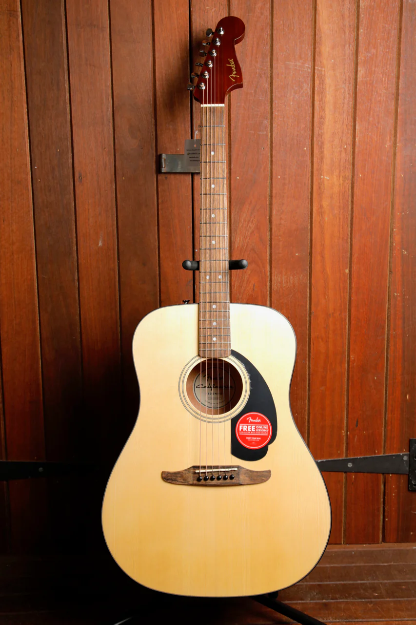 Fender California Standard Redondo Natural Acoustic Guitar - Image 2