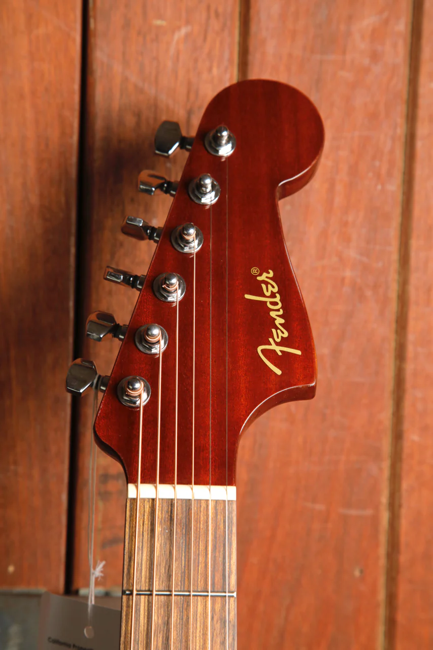 Fender California Standard Redondo Natural Acoustic Guitar - Image 3