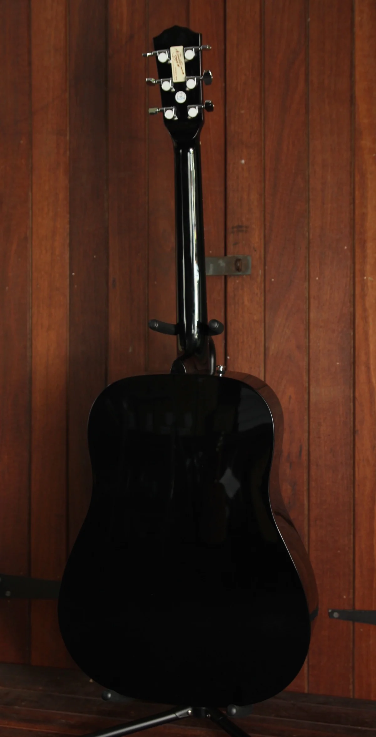 Fender CD-60S Solid Top Dreadnought Spruce Black - Image 7