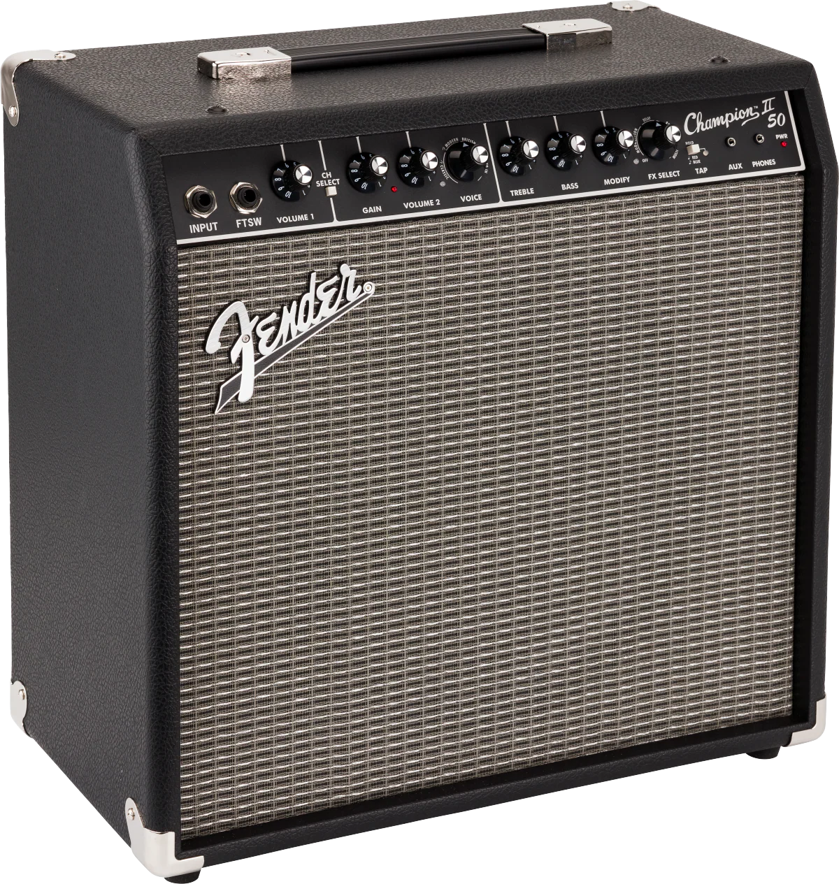 Fender Champion II 50 Solid-State Guitar Combo Amplifier - Image 2