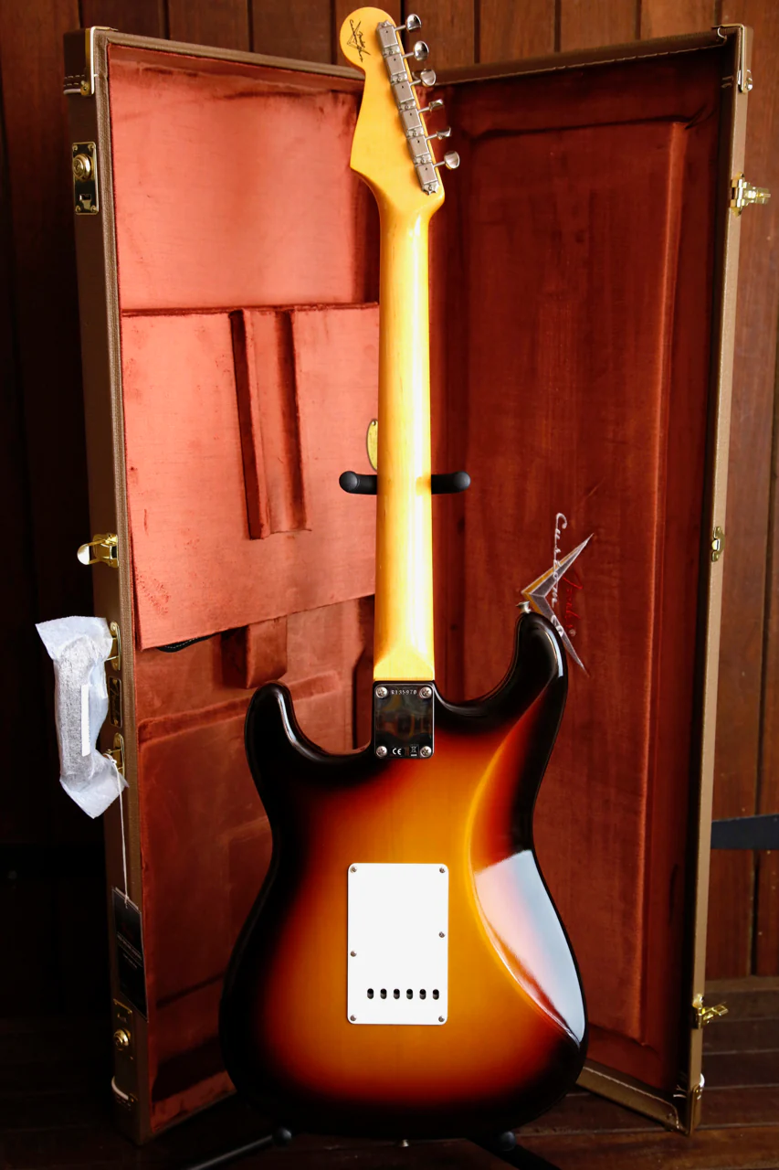 Fender Custom Shop 1959 Stratocaster Limited Edition NOS Chocolate Sunburst - Image 8