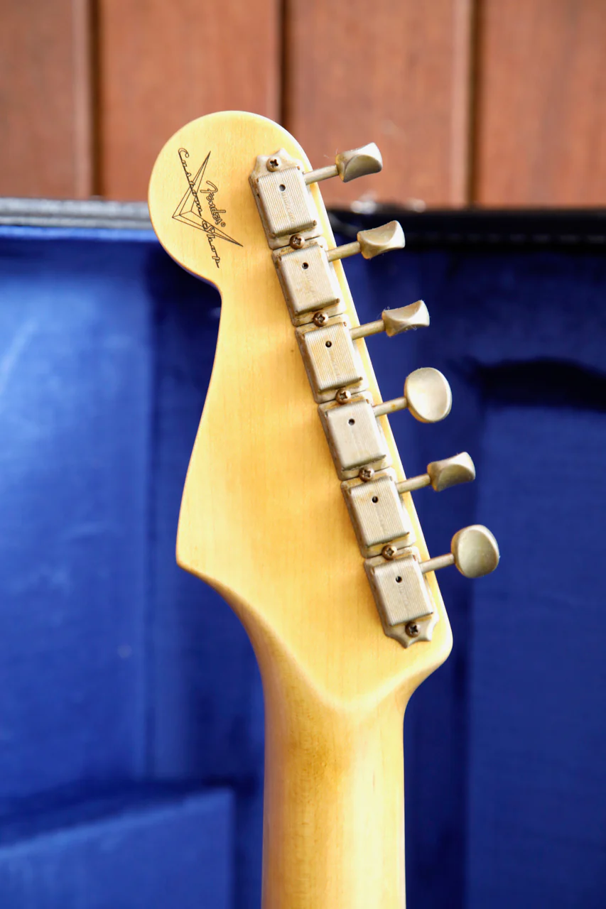 Fender Custom Shop 1964 Stratocaster Journeyman Aged Fiesta Red Electric Guitar - Image 14