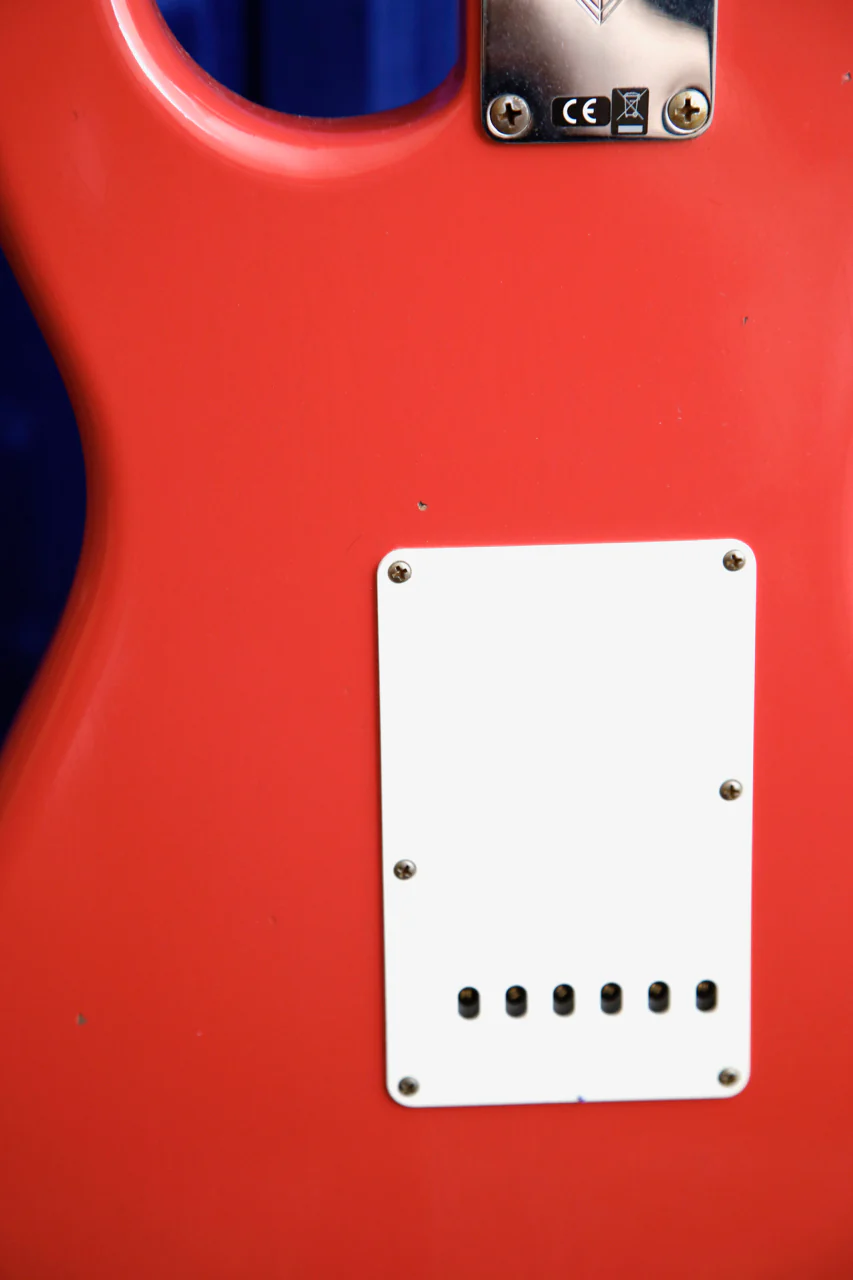 Fender Custom Shop 1964 Stratocaster Journeyman Aged Fiesta Red Electric Guitar - Image 17