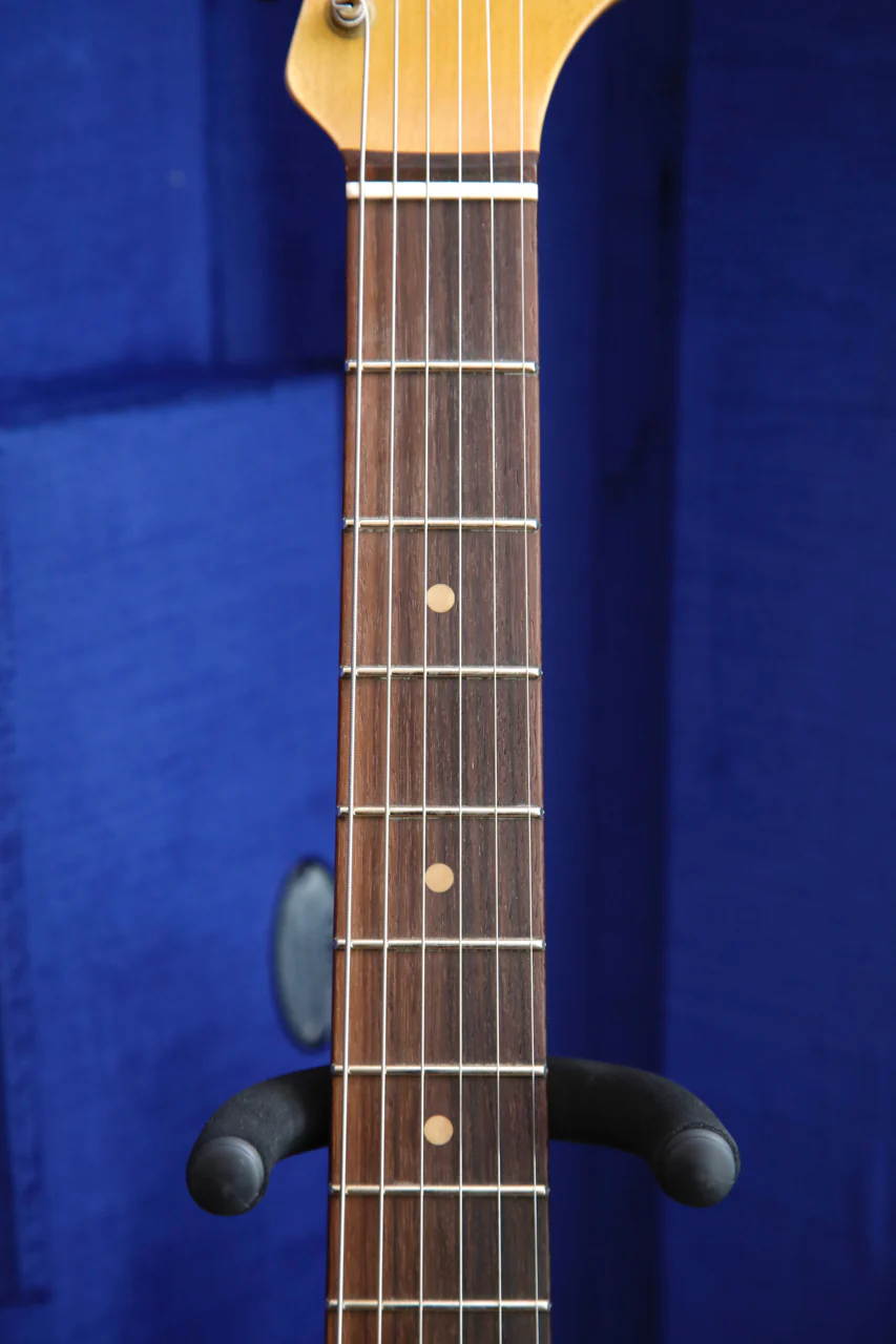 Fender Custom Shop 1964 Stratocaster Journeyman Aged Fiesta Red Electric Guitar - Image 4