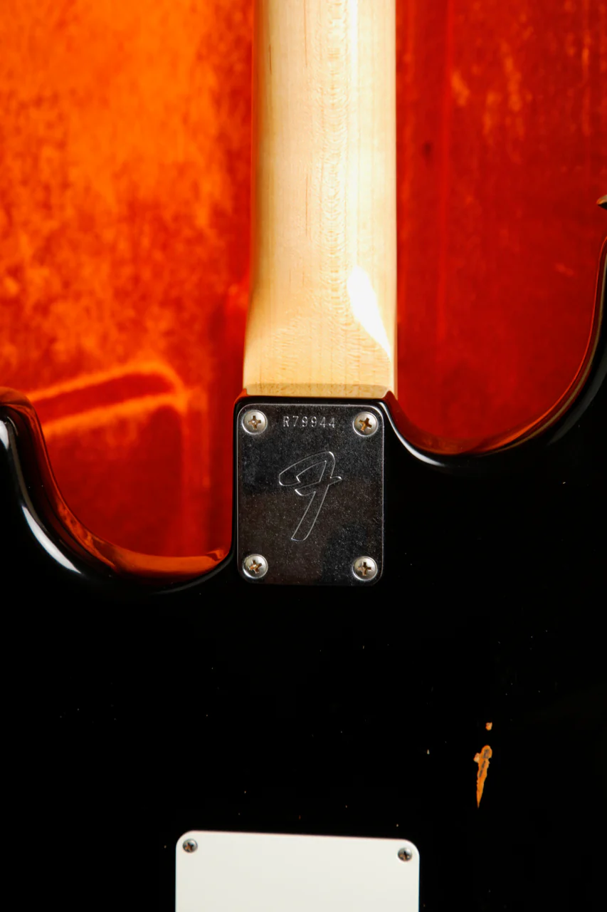 Fender Custom Shop 1970 Relic Stratocaster Black Electric Guitar 2015 Pre-Owned - Image 19