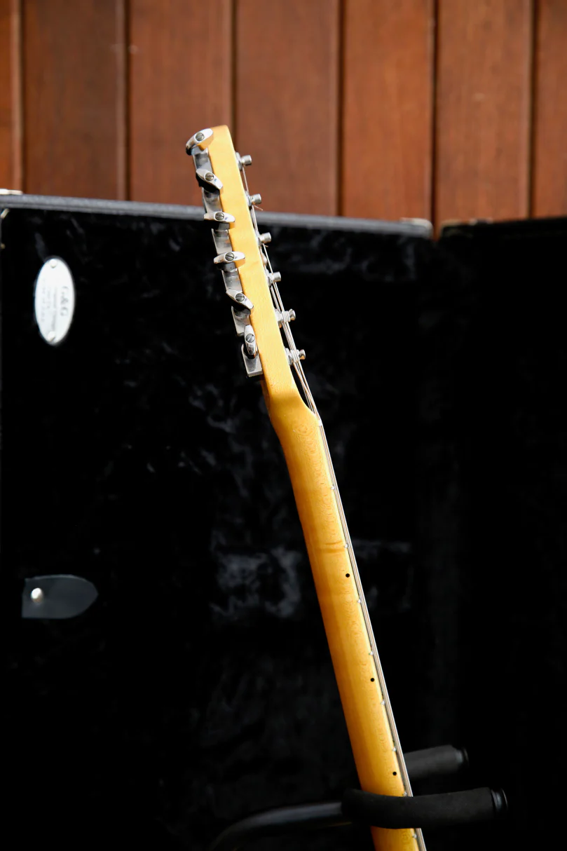 Fender Custom Shop Custom Classic Telecaster Vintage White Electric Guitar 2009 Pre-Owned - Image 10