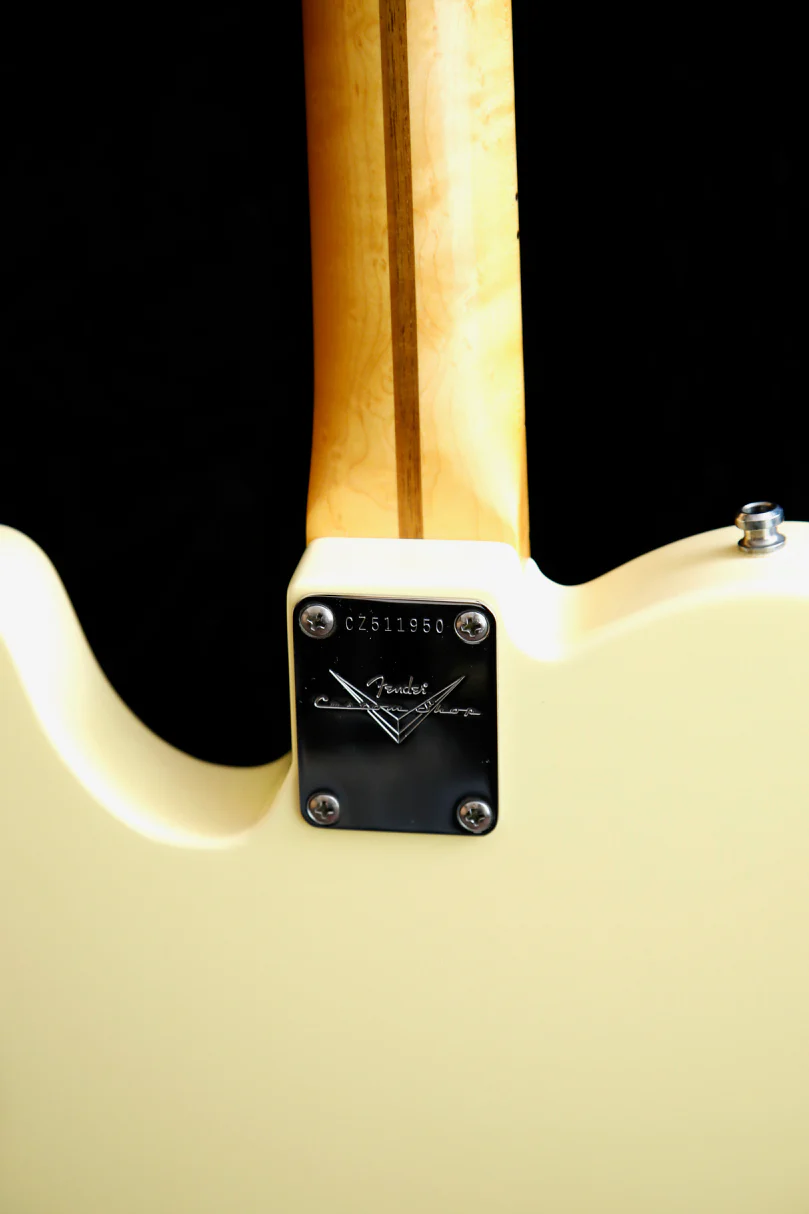 Fender Custom Shop Custom Classic Telecaster Vintage White Electric Guitar 2009 Pre-Owned - Image 15