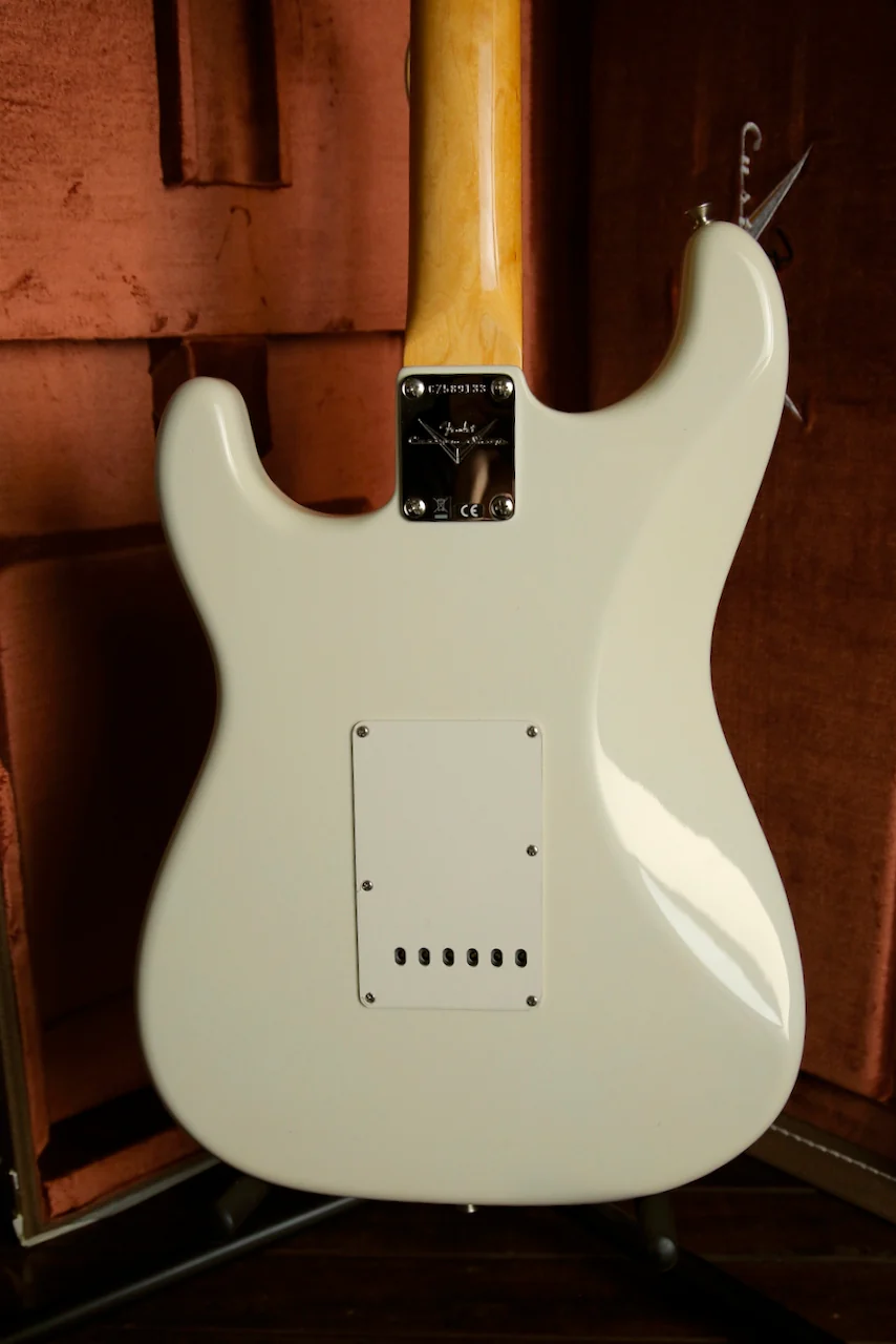 Fender Custom Shop Limited Edition 1960 Stratocaster NOS Aged Olympic White - Image 11
