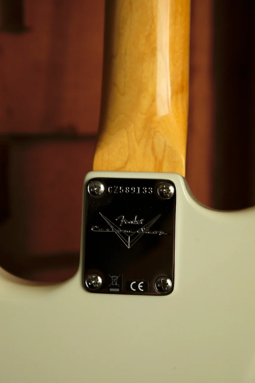 Fender Custom Shop Limited Edition 1960 Stratocaster NOS Aged Olympic White - Image 12