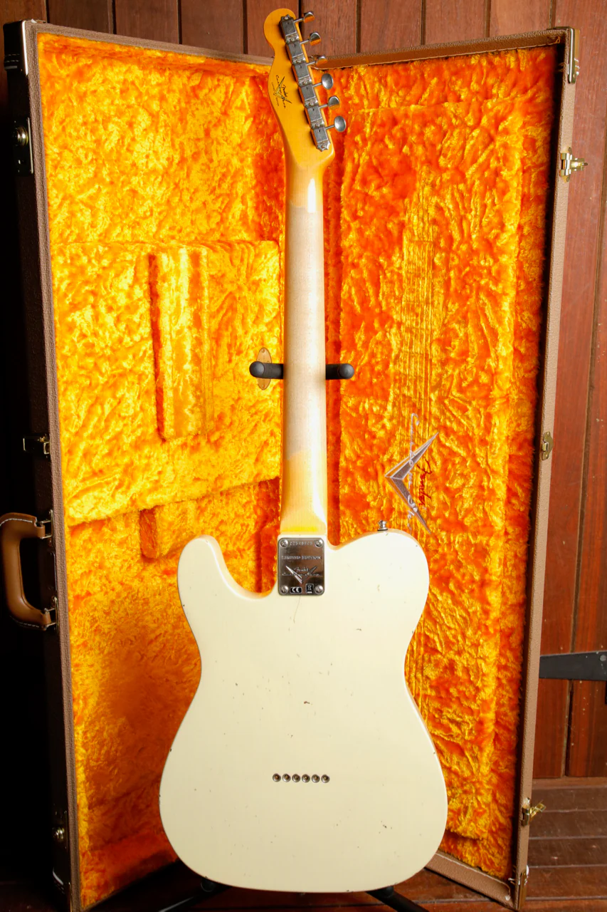 Fender Custom Shop LTD '60 Telecaster Journeyman Aged Vintage White 2020 Pre-Owned - Image 15