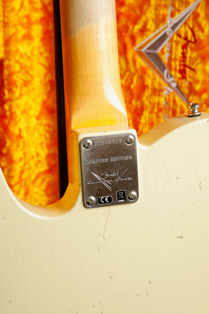 Fender Custom Shop LTD '60 Telecaster Journeyman Aged Vintage White 2020 Pre-Owned - Image 18