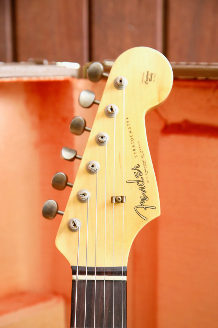 Fender Custom Shop LTD '62/63 Stratocaster Chocolate Sunburst Journeyman Electric Guitar - Image 3