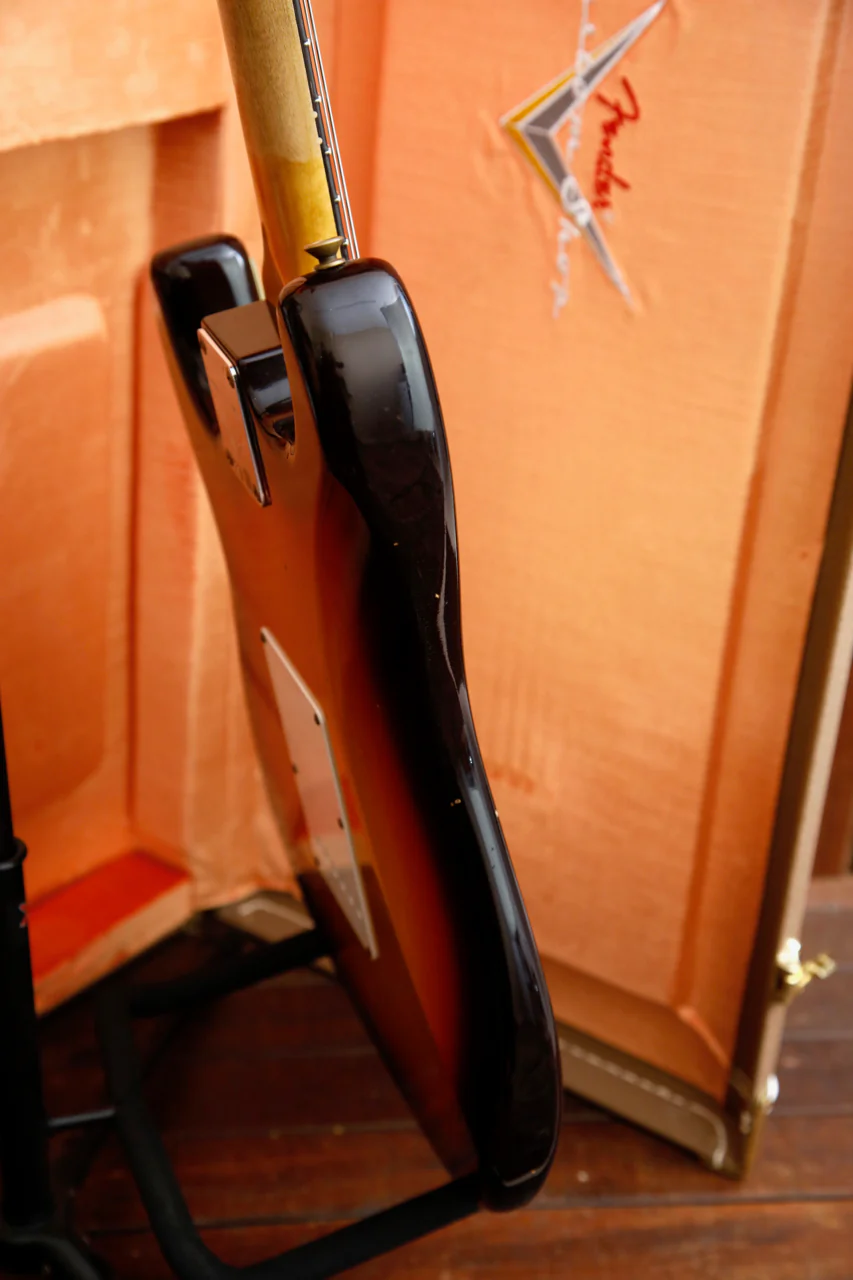 Fender Custom Shop LTD '62/63 Stratocaster Chocolate Sunburst Journeyman Electric Guitar - Image 8