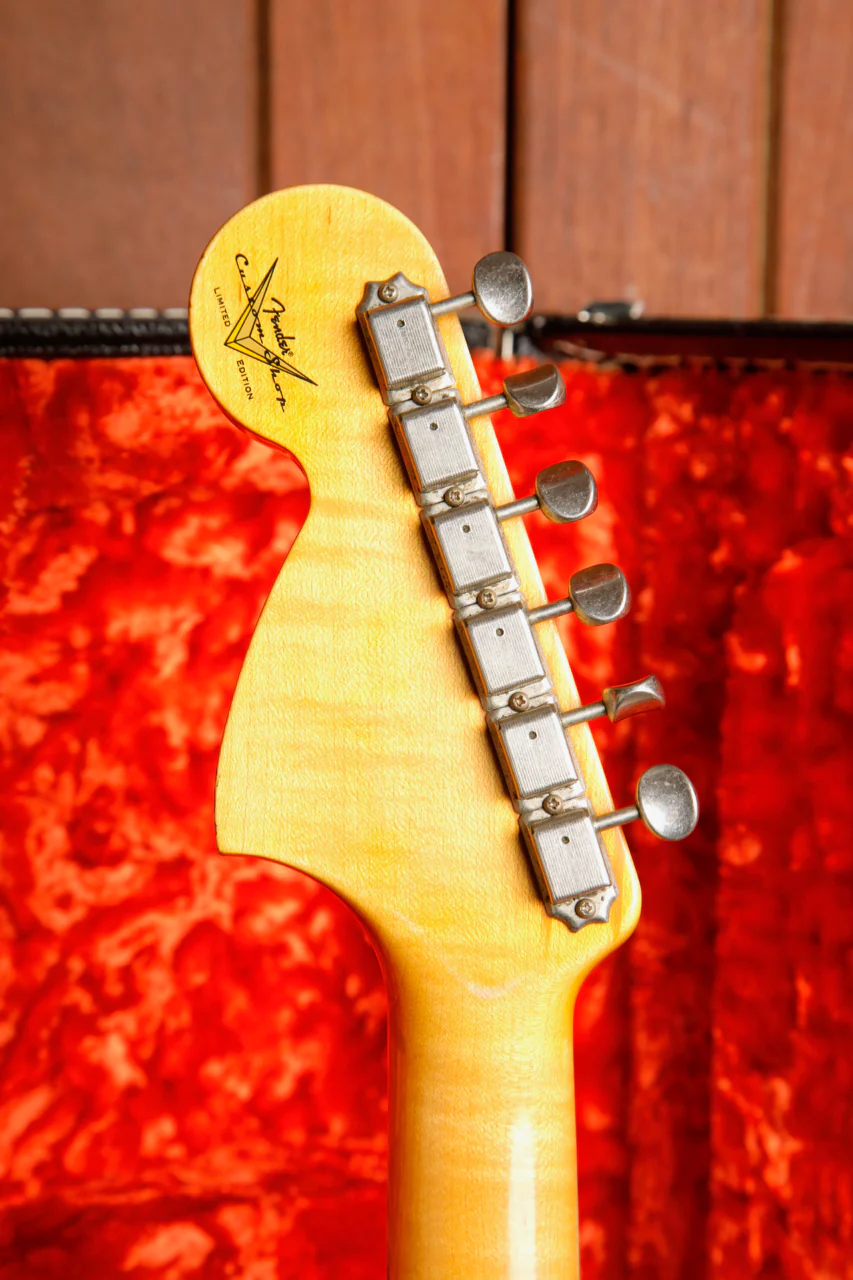 Fender Custom Shop 'Partscaster' Stratocaster Lake Placid Blue Relic Electric Guitar Pre-Owned - Image 13
