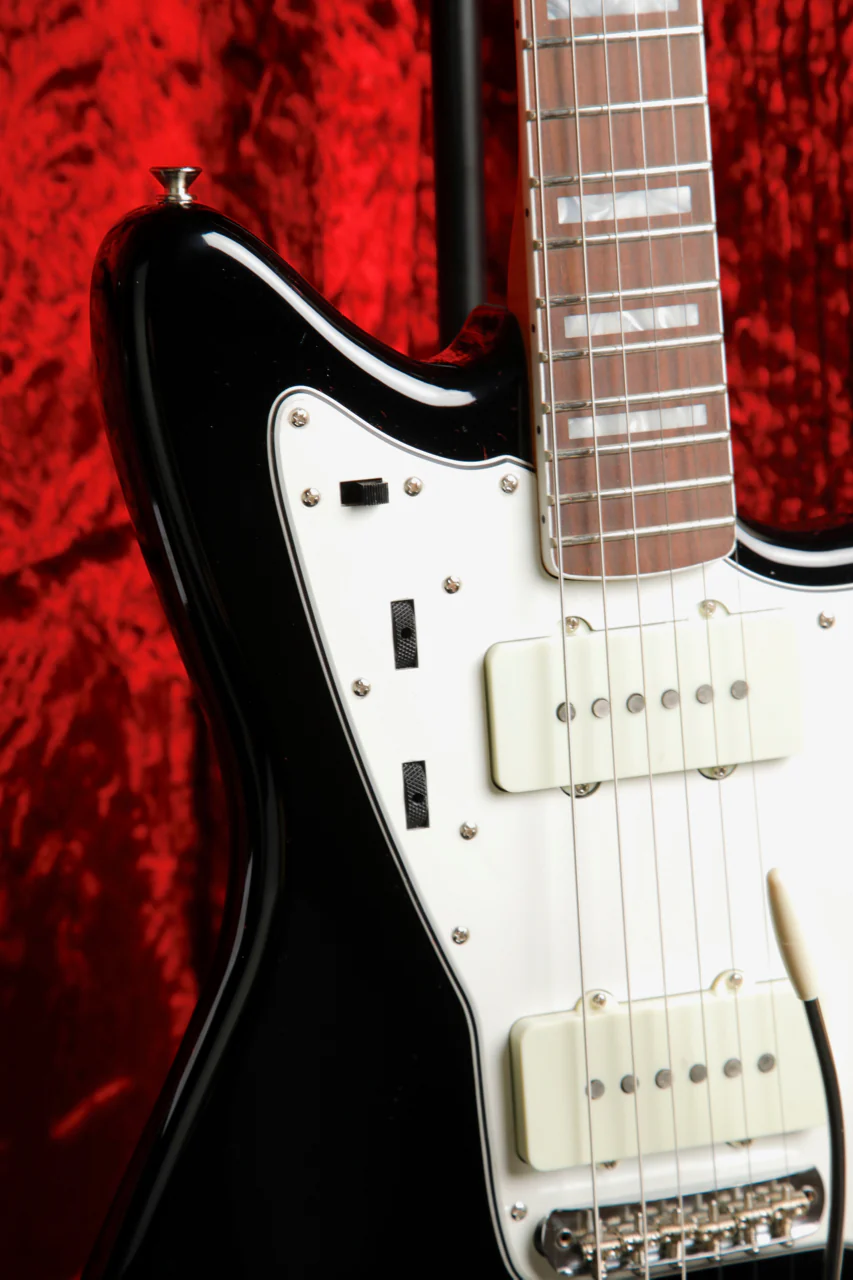 Fender Dealer Exclusive American Vintage II 1966 Jazzmaster Black Electric Guitar - Image 5