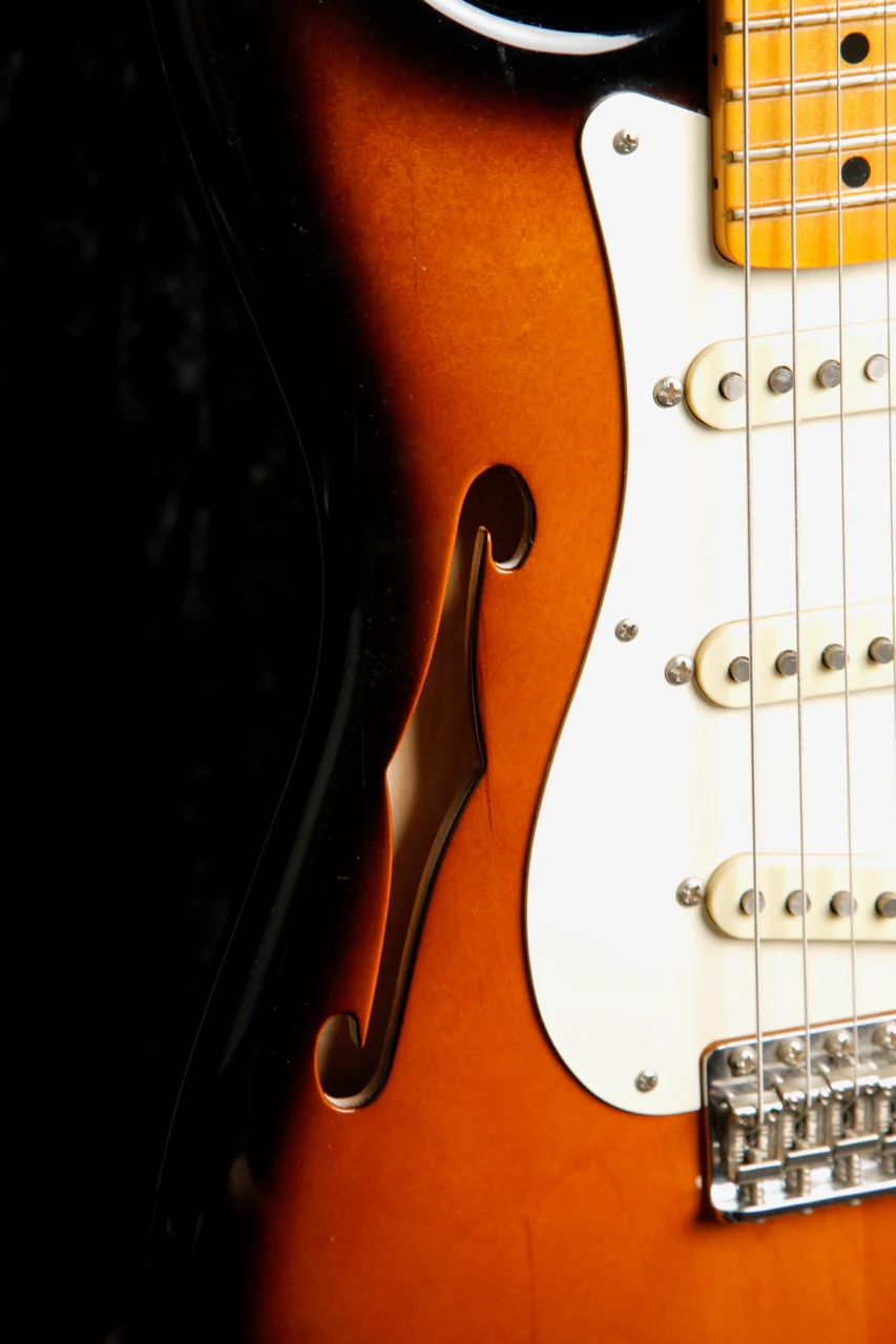 Fender Eric Johnson Signature Stratocaster Thinline Electric Guitar 2018 Pre-Owned - Image 7