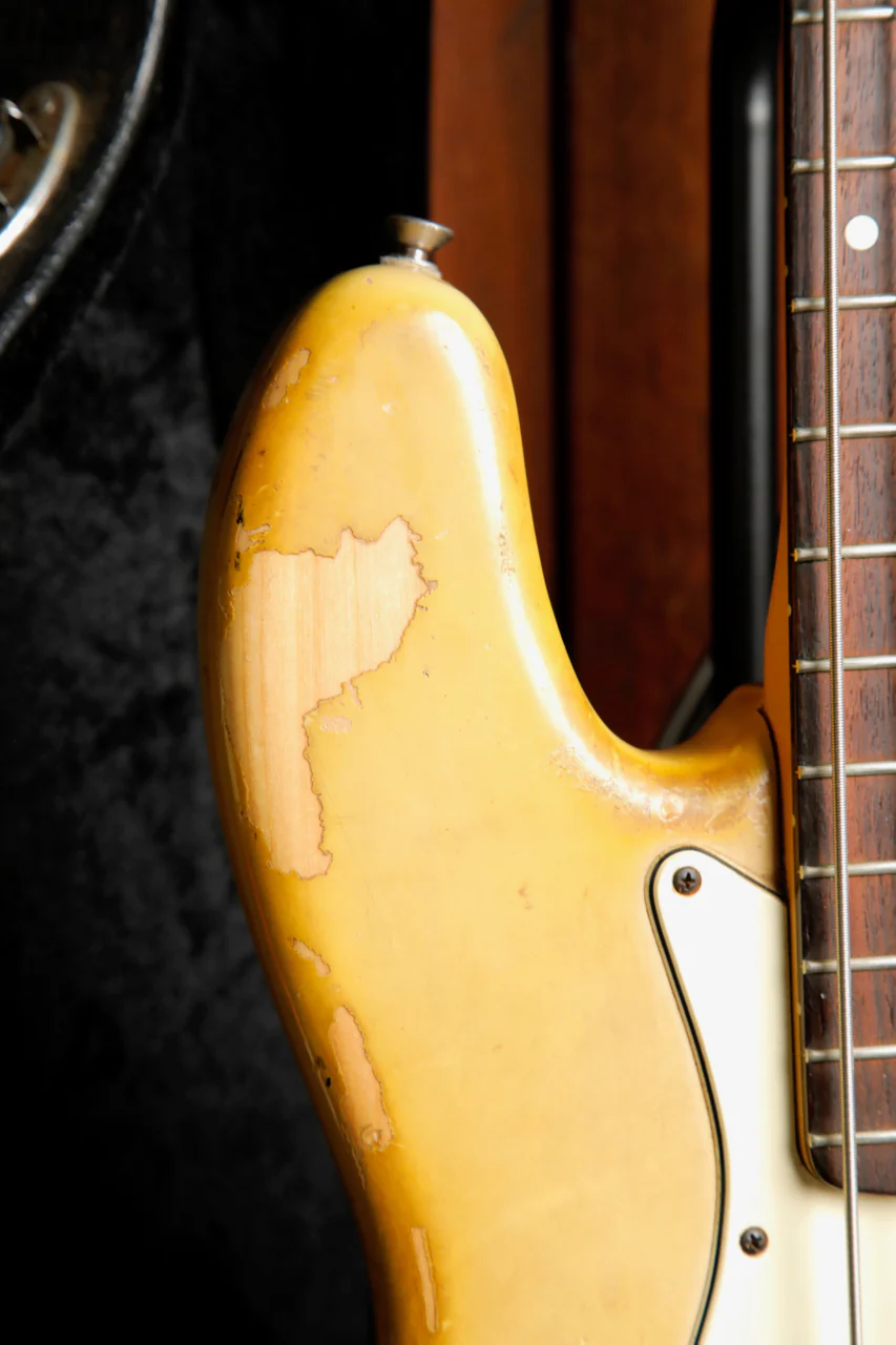 Fender Highway One Jazz Bass Honey Blonde 2006 Pre-Owned - Image 9