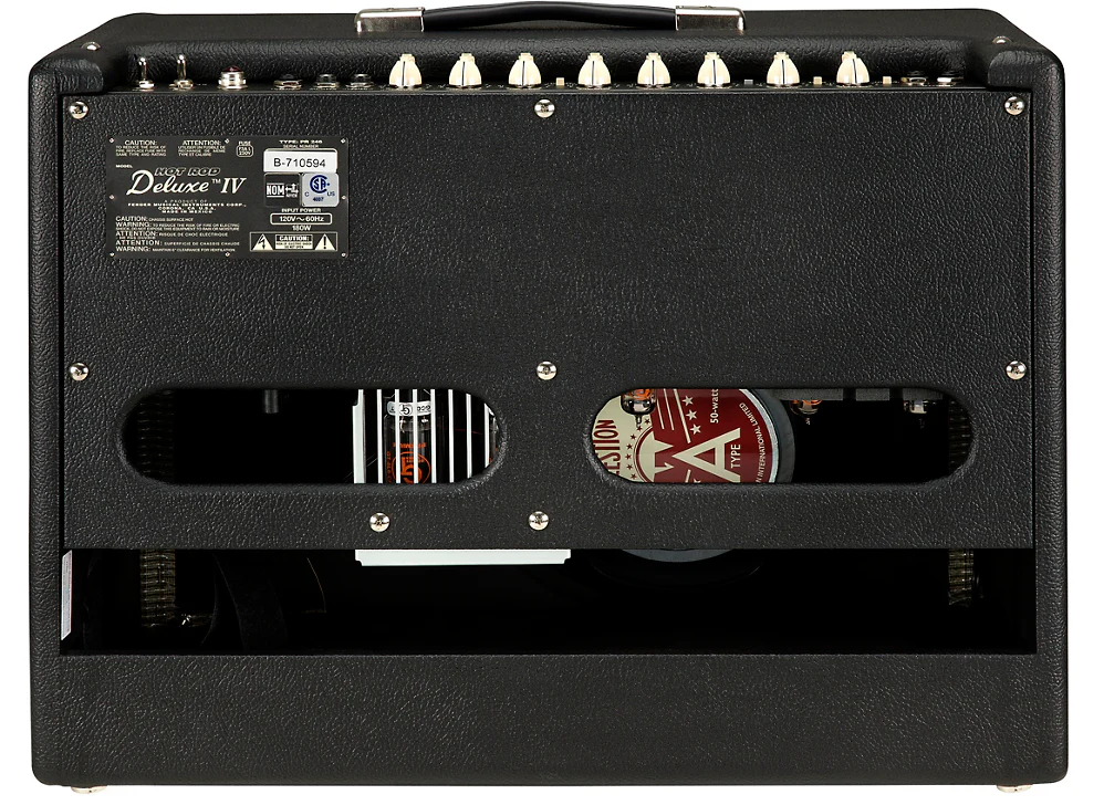 Fender Hot Rod Deluxe IV 40W 1x12 Valve Combo Amplifier Black - Image 8