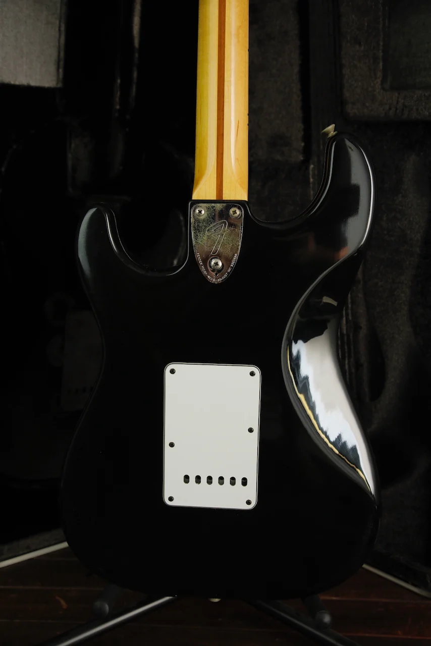 Fender International Series Stratocaster Cathay Black 1981 Vintage Guitar Pre-Owned - Image 12
