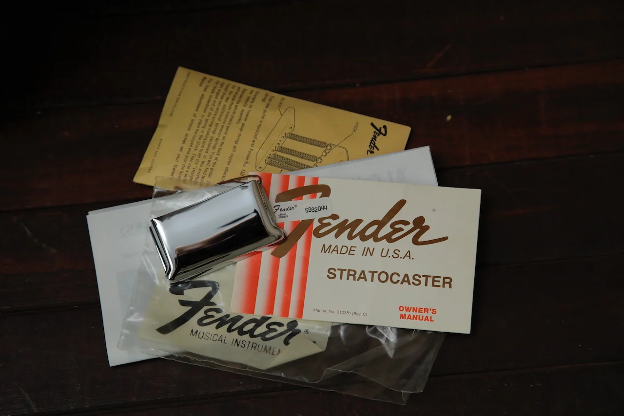 Fender International Series Stratocaster Cathay Black 1981 Vintage Guitar Pre-Owned - Image 13