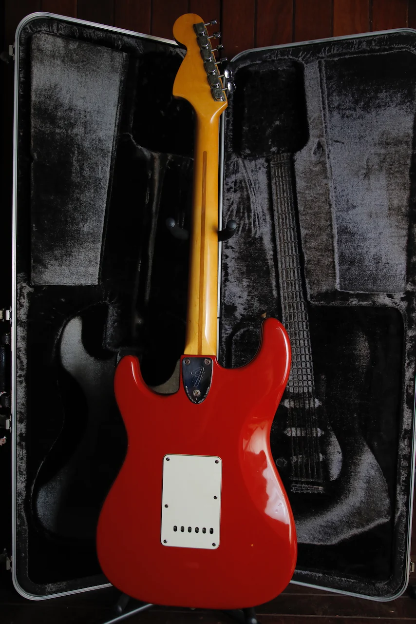 Fender International Series Stratocaster Morocco Red 1981 Vintage Guitar Pre-Owned - Image 16