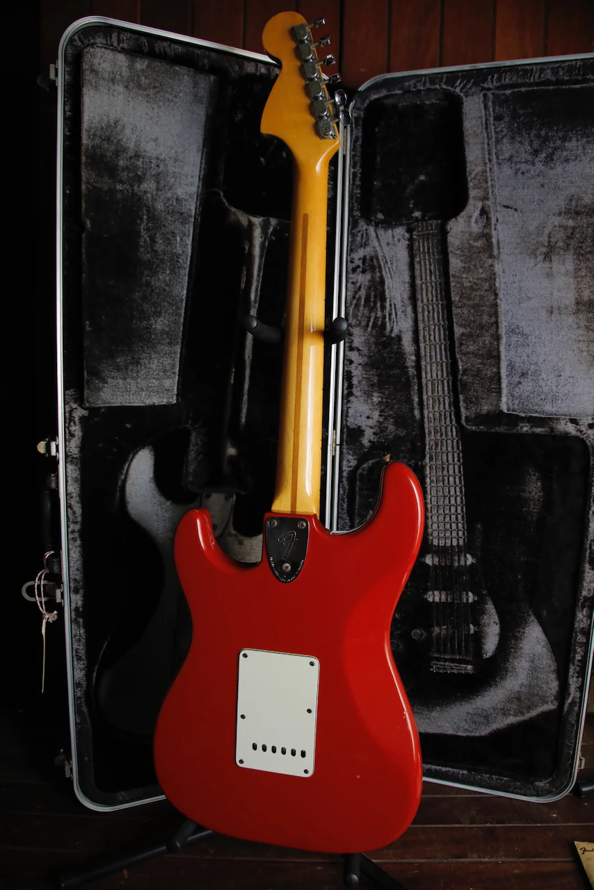 Fender International Series Stratocaster Morocco Red 1981 Vintage Guitar Pre-Owned - Image 17