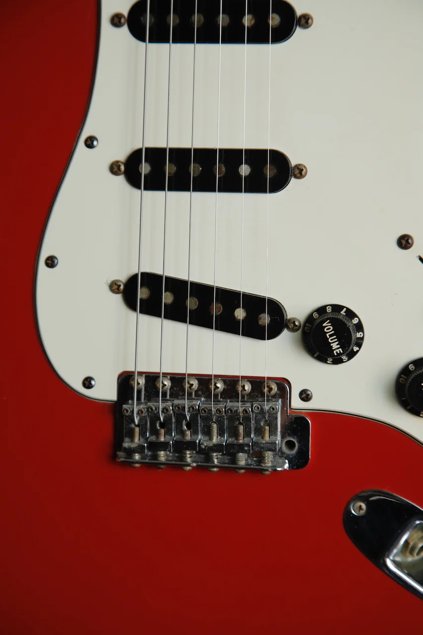 Fender International Series Stratocaster Morocco Red 1981 Vintage Guitar Pre-Owned - Image 6