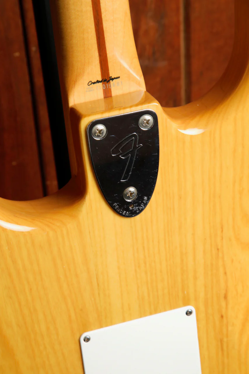 Fender Japan ST71-85TX Stratocaster Natural Ash Electric Guitar 1997 Pre-Owned - Image 18