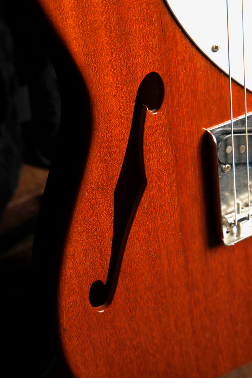 Fender Japan TN70 Mahogany Telecaster Thinline Electric Guitar 2014 Pre-Owned - Image 8