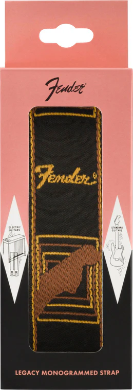 Fender Legacy Monogram Guitar Strap - Image 2