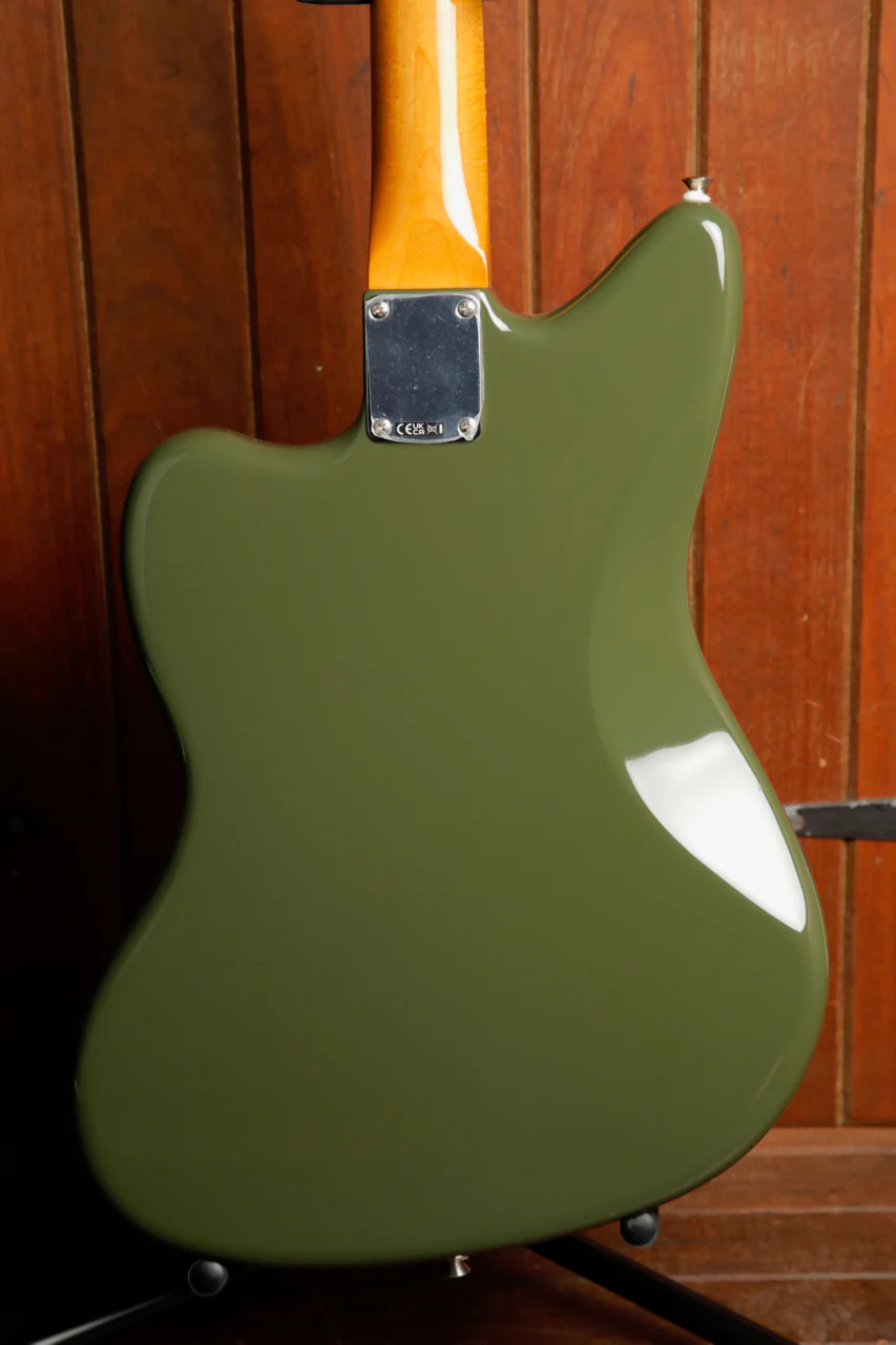 Fender Limited Edition Vintera II '50s Jazzmaster Olive Electric Guitar - Image 10