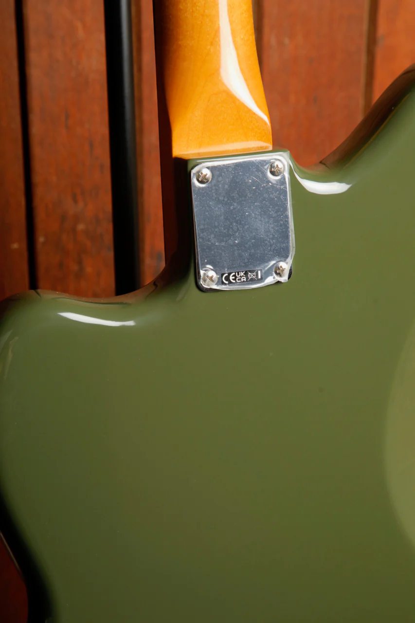 Fender Limited Edition Vintera II '50s Jazzmaster Olive Electric Guitar - Image 14