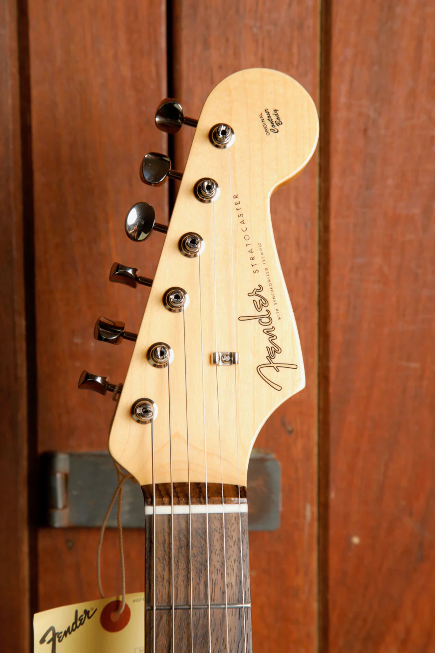 Fender Made in Japan Traditional '60s Stratocaster Fiesta Red Electric Guitar - Image 3