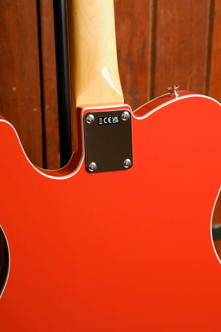 Fender Made in Japan Traditional '60s Telecaster Custom Fiesta Red Electric Guitar - Image 15