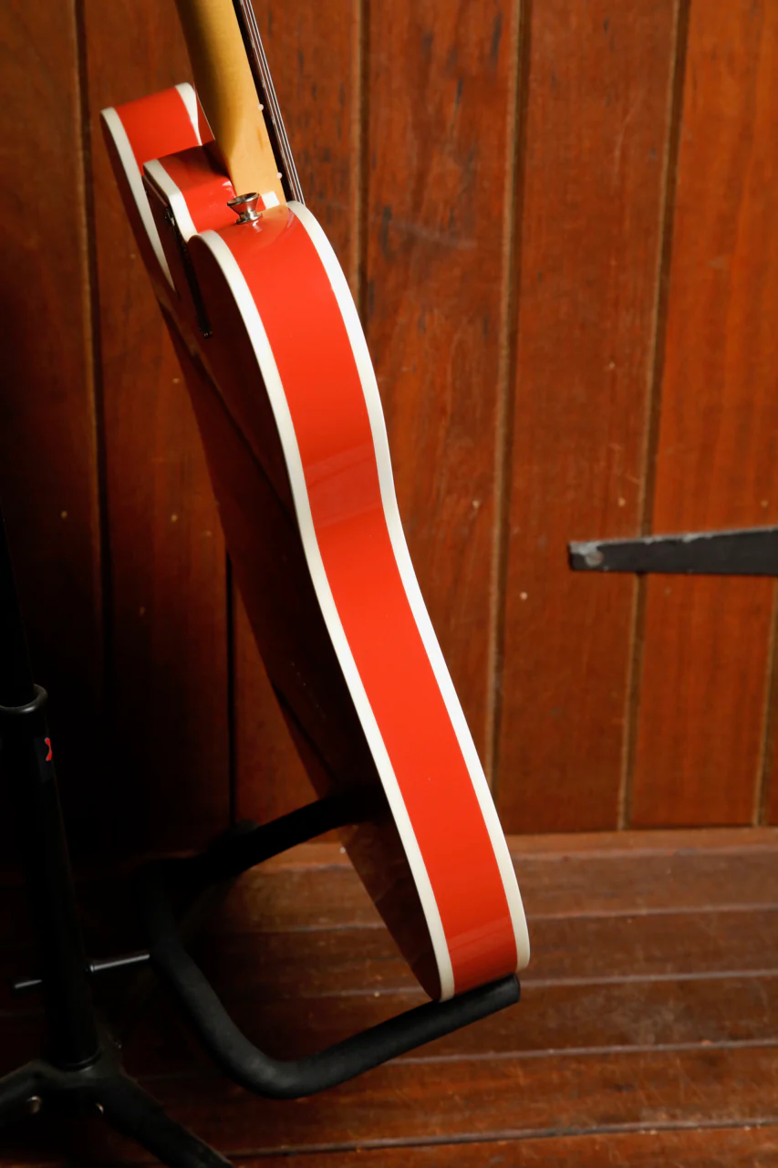 Fender Made in Japan Traditional '60s Telecaster Custom Fiesta Red Electric Guitar - Image 8