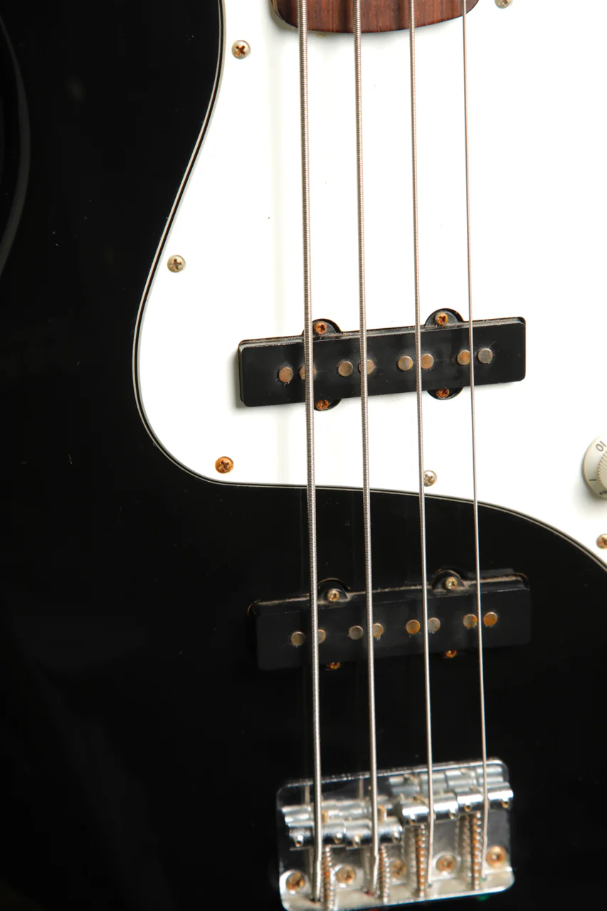 Fender Mexico Standard Jazz Bass Black 1997 Pre-Owned - Image 7