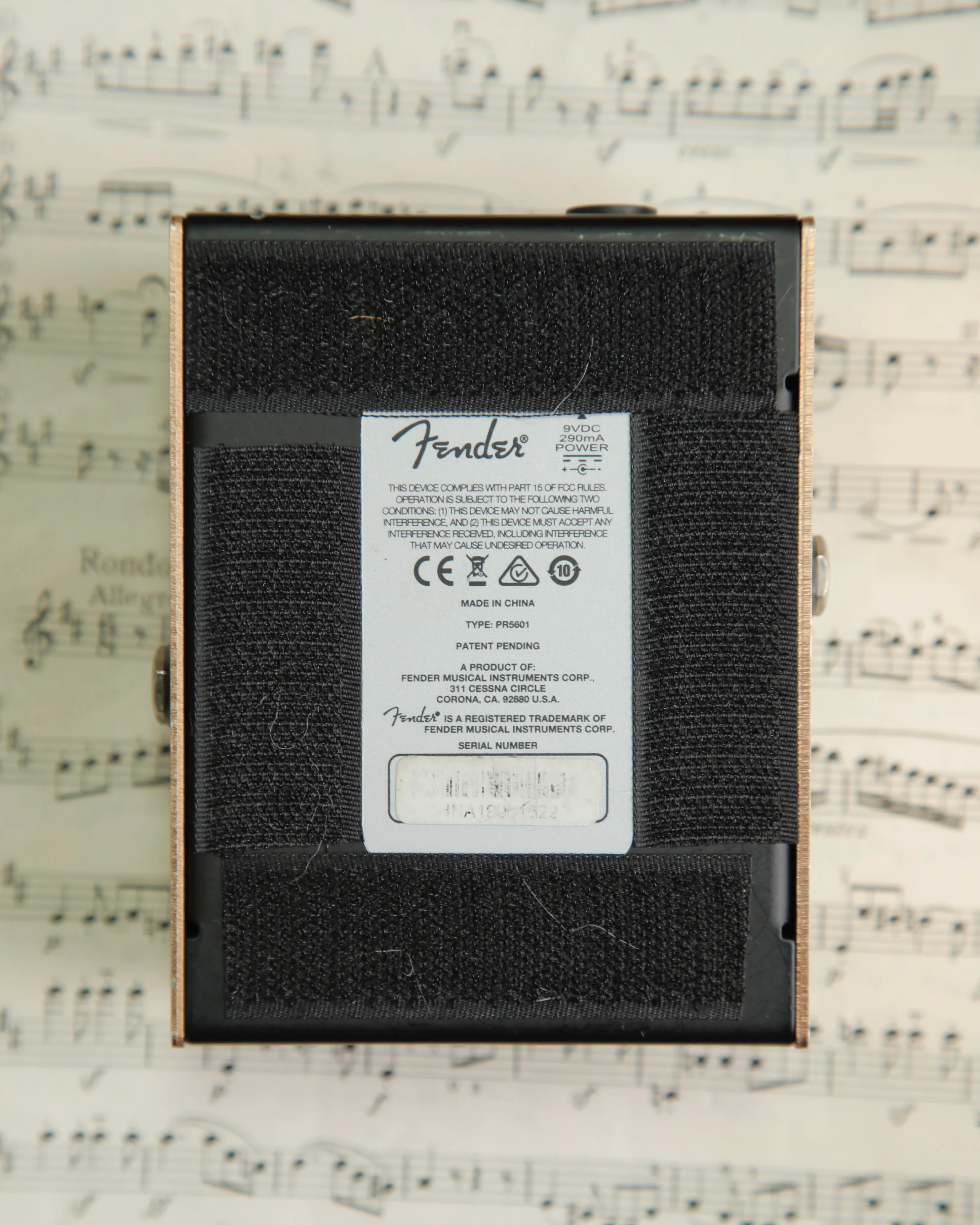 Fender MTG Tube Distortion Pedal Pre-Owned - Image 2