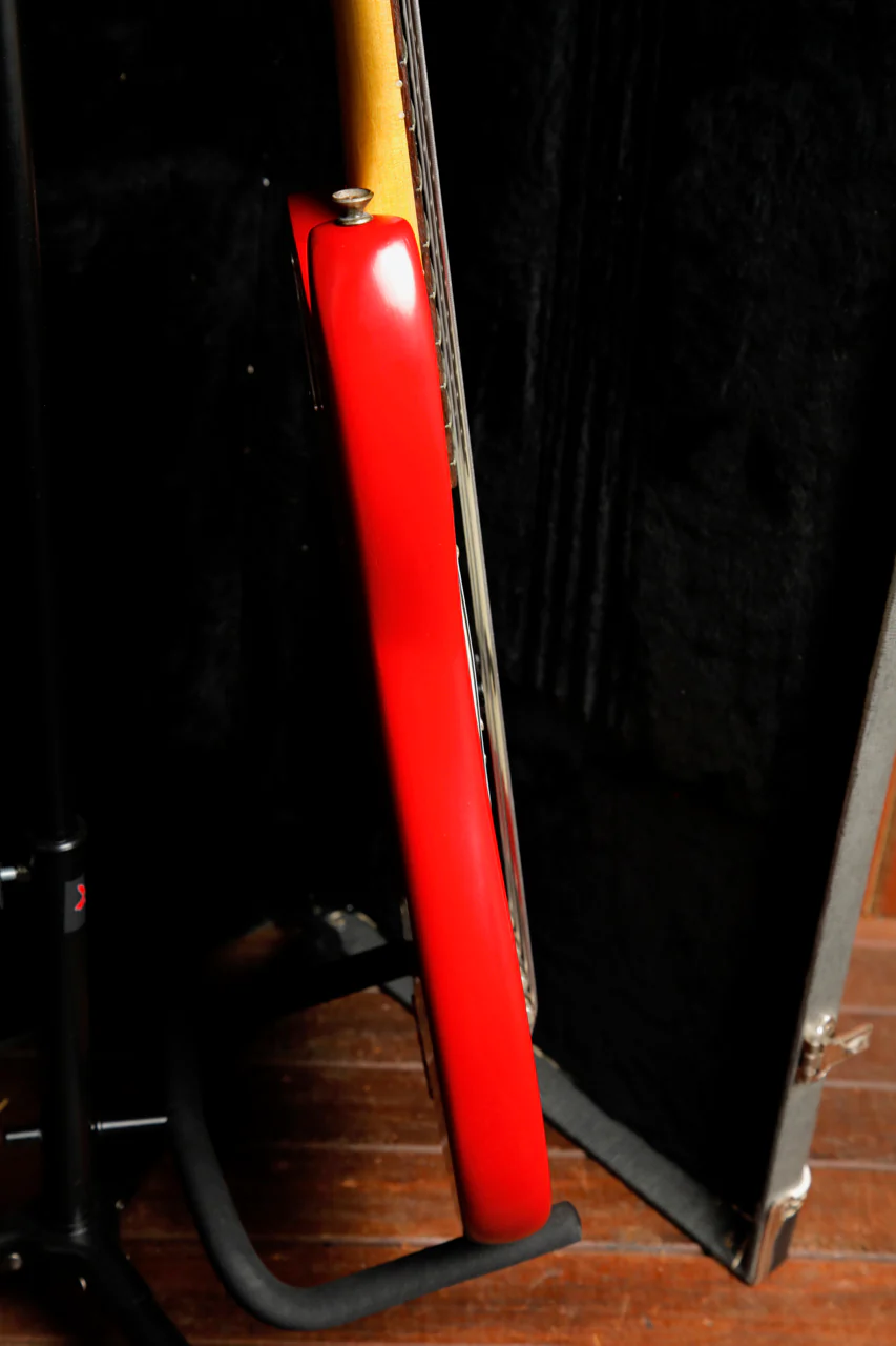 Fender Mustang Bass Guitar Torino Red Vintage 1966 Pre-Owned - Image 11