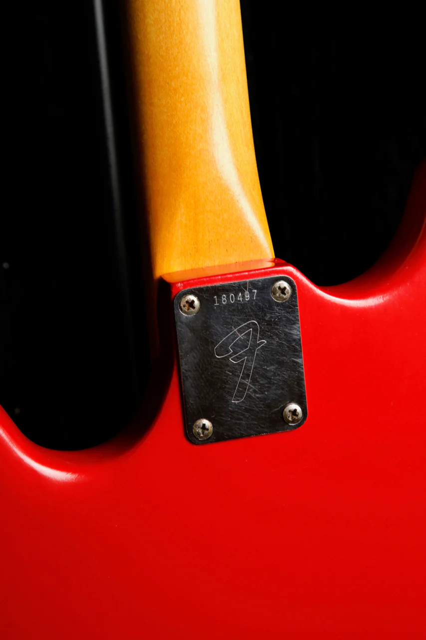 Fender Mustang Bass Guitar Torino Red Vintage 1966 Pre-Owned - Image 18