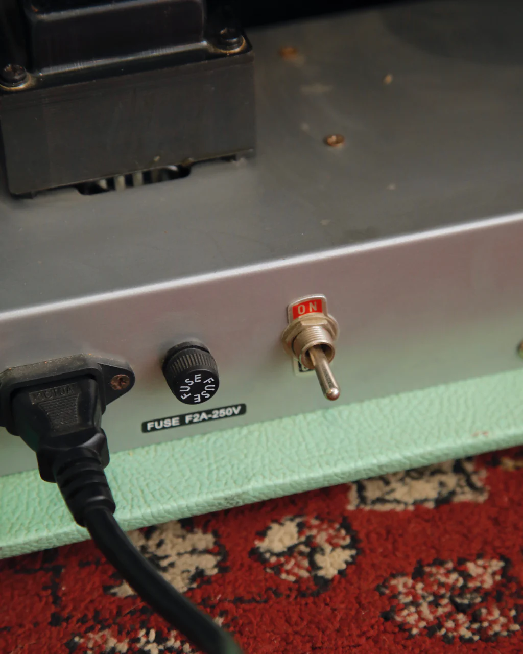 Fender Pawn Shop Special Excelsior 13W 1x15" Sea Foam Green Valve Guitar Combo Pre-Owned - Image 10