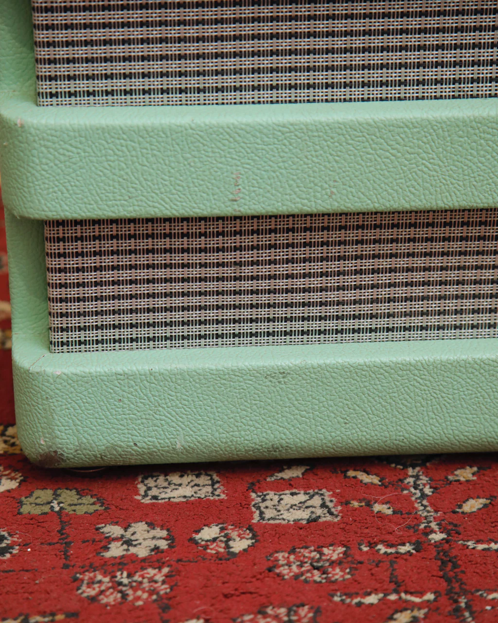 Fender Pawn Shop Special Excelsior 13W 1x15" Sea Foam Green Valve Guitar Combo Pre-Owned - Image 4