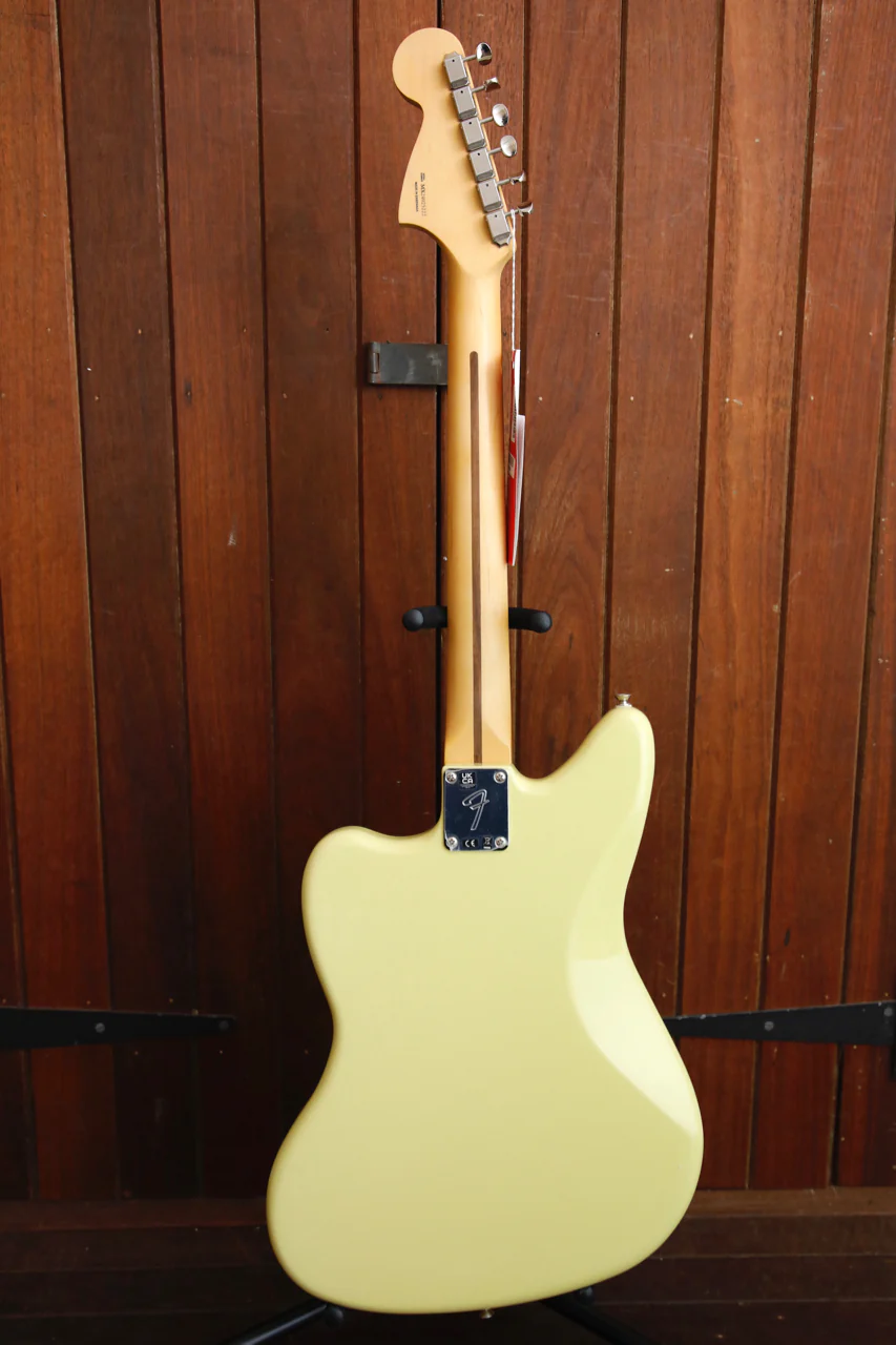 Fender Player II Jaguar Hialeah Yellow Electric Guitar - Image 10