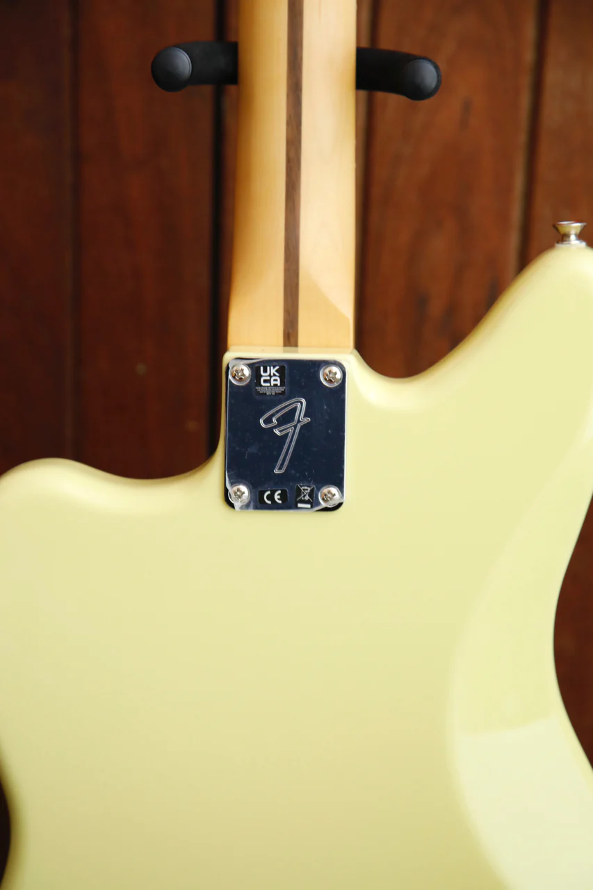 Fender Player II Jaguar Hialeah Yellow Electric Guitar - Image 13